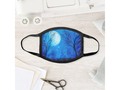 Icy Moonlight Face Mask via zazzle