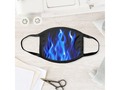 Flames of Blue Face Mask via zazzle