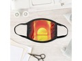Burning Sunset Face Mask via zazzle