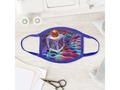 Multi-Color Dreams Face Mask via zazzle