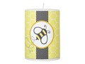 Beautiful Bumble Bee Candle via zazzle
