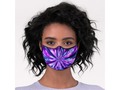 Purple Blast Premium Face Mask via zazzle