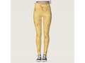 Simple Leather Design Leggings via zazzle