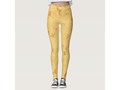 Simple Leather Design Leggings via zazzle