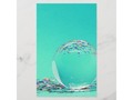 Aqua Bubble Stationery via zazzle