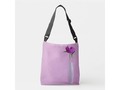 Purple Bud Crossbody Bag via zazzle