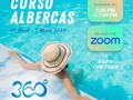 Todo listo para nuestro 4to Curso de Albercas... Donde aprendiendo de cursos pasados Renovamos ejercicios y lo hicimos todavía mas práctico. Enfocado para cualquier persona que quiera aprender mas de este gran tema sin importar el grado de conocimiento que se tenga. Los esperamos.  Este curso sera virtual via Zoom en Vivo y se grabarán todas las sesiones.   #360exteriores #alberca #piscina #pool #swimmingpool
