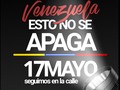 Hoy #17mayo somos luz! #venezuela #SosVenezuela 5pm a 7pm
