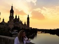 Día de Nuestra Señora del Pilar. Horas mágicas dedicadas a la fe, espiritualidad y amistad...   Además Goya me engañó me hizo posar y luego me dibujó con rizos jajajaj lamentablemente este viaje a Zaragoza tampoco pude ir a su museo. Una razón más para volver pronto. Además de ver a mis queridas hermanitas de la congregación de las Hermanas de La Caridad de Santa Ana.   Gracias @vivior08 y #rocio por acompañarme con risas, lágrimas y oraciones.   La virgencita del Pilar les envía su bendición 😇🙏  #zaragoza #virgendelpilar #elpilar