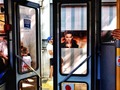 Montevideo, Uruguay 2022 © Aaron Sosa    #serieinxilios #inxilios #montevideo #inxiliosuruguay #uruguay #aaronsosa #uruguayos #uy #montevideouruguay #montevideophotos #uruguaynatural #uruguayenfotos #selfportrait #calle #espejo #reflejo #color #colorphotography #fotografiacolor #bus #bondi #verano #summerinuruguay #omnibus