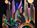 #NewDrop  🔴SMALL CITIES #48🔴  ⭐️ 10 editions  💵 0.5 $XTZ  🔗 Link below 👇🏼   #tezos #tezoscommunity