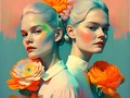 I collected this two beautiful pieces by MiraiNFTvisuall   1.   2.