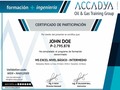 Obtén estos 2 Certificados 🏁🏁🏁 . . Info al Direct o +58 426 5809484 . . El conocimiento no estorba, no pide comida y no necesita maleta 😆😆😆😆 . . Capacítate en Microsoft Excel y optimiza tus funciones 😎😎😎😎