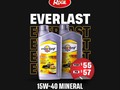 -Everlast 15W40 Mineral  El aceite lubricante 15W40 está diseñado precisamente para proteger el motor diésel de los camiones, tráileres y tractores, ya que soporta las diferencias de operación que hay entre un auto y estos vehículos.☑️  Contacta a nuestro equipo de servicio al cliente:   📲Números de ventas Aceites Rogil  +58 412-4814937  +58 424-4610305  📍Estamos en : Valencia  Bejuma Puerto Cabello  Caracas  Barquisimeto  Acarigua   #everlast #caja #mayorista #distribuidores #paila #valencia #puertocabello #venezuela #aceitesRogil #mejorprecio #15W40