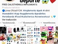 🌐Nuestra tienda online 🛒 Presenta una gama de productos esenciales para los deportistas y disciplinas #pushup #paralelas #paralettes  el desarrollo de nuevas habilidades y preparación acompañalo con lo mejor @freecalisthenicsimplements tú qué esperas! producto Oficial de la casa🤸🔥nuestra tienda y línea oficial #FCW #freecalisthenics #suplementos #glutamina #preworkout #streetworkoutpark #streetworkoutgirls #streetworkoutfreestyle #implementos #parallettes #manage #solutions #maquinas #fitnessencasa #implementation #handstandlove #handstandpractice #calisthenics #food #park #implements #t-shirt #snacksaludable #cap #wristbands Bienvenidos Mundo de Atletas SW y Deportistas.🙏🙌 📦🛒🛂↗️▶️ envíos nacionales e Internacionales. @freecalisthenicsworld 🔧 Calidad garantizada profesional.🏋️