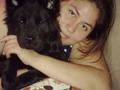 Mi #ninna hermoza :3 💚💜💙💛💋❤🐶