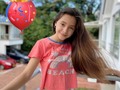 Soy la mamá más orgullosa y feliz del mundo, porque tengo a la hija más maravillosa de todas. ¡Feliz cumpleaños, mi amor!  Cada día que pasa se llena más de orgullo mi corazón y a Dios le agradezco por haberme bendecido con una hija como tú. Para tu vida deseo felicidad, amor, salud y que conquistes todos tus sueños. ¡Te amo mucho Muñeca 😘 #amordemama #felizcumpleaños