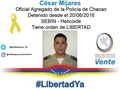 #20Jun Cesar Mijares tiene 12 meses de injusto encarcelamiento #LibertadYa