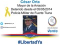 #5Jul Cesar Orta tiene 38 meses de injusto encarcelamiento #LibertadYa