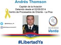 #5Jul Andres Thomson tiene 38 meses de injusto encarcelamiento #LibertadYa