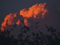 Mirá lo que son estas nubes...