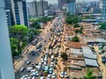 The view from my office. Dhaka city dweller spend a good portion of their time in this sort of traffic jam.  #Dhaka #Bangladesh #CityLife #traffic #cars #roads #likeforlike #like4like #PhotoOfTheDay #photo #phonography #mobilography #instadhaka #lifeindhaka #deshi #desi