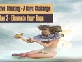 Positive thinking - 7 Days Boot-camp/challenge - DAY 2 - Eliminate your bugs! -
