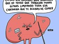 Podrías enumerar esos aspectos de tu vida que a pesar de considerarlos "chatarra" aún los sigues consumiendo o reprimiendo?  El hígado metaboliza los alimentos, elimina los excesos de proteínas, grasa y azúcar y purifica la sangre de sus impurezas. Es conocido como la sede de la ira y de la crítica.  Con qué facilidad nos adaptamos a los acontecimientos y a las circunstancias de la vida?  Las frustraciones, odios, celos o agresividad contenida son factores activadores de sentimientos que esconden a su vez nuestros miedos inexpresados que terminan acumulándose hasta manifestarse en nuestro hígado.  Muchas veces juzgamos a la persona por consumir mucho alcohol sin considerar que está en una etapa de su vida donde experimenta muchas frustraciones y sensaciones de no encajar, donde se le pueda estar juzgando y o criticando con facilidad.  Experimentamos emociones negativas como pena, odio, celos, envidia y agresividad, que vamos reprimiendo con el tiempo hasta el punto de trabar el buen funcionamiento del hígado.  Nuestro hígado tiene la capacidad de acumular estrés y tensión interior siendo deposito de los pensamientos y  sentimientos amargos e irritantes que no han sido expresados o resueltos.  Por esto, cuando bebemos nos sentimos más calmados y en mejor contacto con nosotros mismos hasta que perdemos el efecto y volvemos a la realidad.  Qué voluntad tenemos para hacernos cargo de las personas o acontecimientos que nos afectan, tomando en cuenta que aquello que me molesta del otro realmente es mío porque la persona que me irrita es mi espejo?  Elegiremos endurecernos en lugar de agradecer lo que tenemos y ser flexible con el otro?  O seguimos con la ira y el rencor y quizá excediendo el consumo de alcohol hasta generar un conflicto hepático mayor?  Es mejor agradecer lo que se tiene y seguir por lo que se quiere que estancarnos en la queja e insatisfacción.  Qué opinas?  Manuel Malpica Barela Máster Coach en Neurolingüistica. Para atención personalizada WhatsApp +584149421414 . . Imagen @mattelza