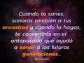 Muchas tribus mencionan que los antiguos espíritus entregan mensajes a sus #descendiente para guiarlos en las campañas a emprender.  Esos #antiguos #espiritus son realmente sus #antepasados que piden sean vistos para que, al conocer sus historias y las razones que los llevaron a actuar de la manera que lo hicieron, permitan #concientemente cambiar el patrón de conducta, haciendolo diferente, haciendo lo correcto, honrado la forma como ellos lo hicieron sin ser juzgados por ello.  Para descubrir dónde estamos debemos conocer de dónde venimos y así identificar las acciones que nos permitirán determinar hacia dónde queremos ir.  El mensajero solo puede entregar su mensaje a quienes están en el mismo nivel de vibración del mensaje. 💫