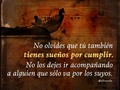 Quizá te haga sentir feliz al ver a otros sus #sueños cumplir pero un día te podrás arrepentir al ver que dejaste de perseguir los tuyos.  Revisa si eso que das a los demás es lo que esperas recibir de ellos.  Revisa también si lo que recibes de otros es lo que necesitas para alcanzar tus sueños.  Una nota reflexiva para tomar en cuenta hoy, mañana y siempre.