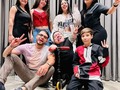 Unas de ayer en el evento de @giff_med siendo uno de los speaker invitados ⚡️ 1. Ellos, mi SopiCrew ♥️ 2. Él, un bonito amor humilde de años 🥰 3. Foto locochona con mi gordito 🤩 4. Yo, en pantalla 🫨 5. Foto de Matías con su ídolodio 🤭 6. Entregándola toda en tarima 🕺🏼 #Chazzz 💅🏻