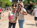 Mis fotos favoritas de este día en ANIMAL KINGDOM 🦒 🦓 🐘 con mis personas favoritas 👨‍👩‍👦‍👦💜🦁