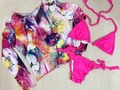 Set de 3 piezas que te harán lucir hermosa💕  .. Disponible talla M  .. Entregas personales en Cumaná 🛍 .. Envíos a todo el país 🚚 .. #swimwear #beach #modaplayera