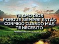 Tes amor Dios 🙏