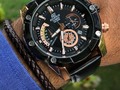 *Casio edifice AA • 100% funcional • cronografos • pulso cuero sintético • $99.900 • pulsera $39.900* 3105935786