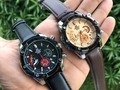 *Casio edifice AA • 100% funcional • cronografos • pulso cuero sintético • $99.900 • pulsera $39.900* 3105935786