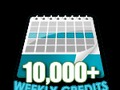 I can't wait to flash my shiny new 10,000 Credits in a Week badge on Flirt4Free!