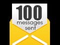 I can't wait to flash my shiny new 100 Messages Sent badge on Flirt4Free!
