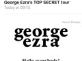 Never trust george_ezra with a secret... 😂