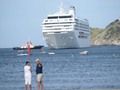 Llegada de otro hermoso crucero a la ciudad de Santa Marta 2019. Fotografía:@alvarobeltranj #crucero #playa #puertorico#cruceristas #canon6dmarkll #canoncolombia #turismo