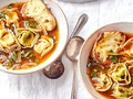 Upgrade your French onion soup by adding tortellini. #food #foodie