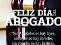 Feliz día del Abogado  . A quien ejerce está gran labor de impartir Derechos y a la vez los Deberes que debemos tener presente en cada situación presentada en esta vida  . #diadelabogado