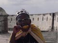 Maifer Morales el Rey  Y Albeiro Castro el ayudante en La película LA ISLA DE LOS NIÑOS.