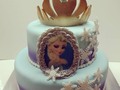 Frozen Cake  #Amk#amkgourmet#cupcake#galletas#cake#torta#pastel#bolos#evento#celebraciones#candy #mesadulce#fiestas#instagram#instacake#disney#bolo#sugar#frozen