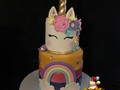 #unicorn 🦄🦄🦄🦄 #alexandrasbirthday @daniem 🦄💕🌸💐🌷💐 #birthdaycake #birthdaygirl #unicorncakes #eltemamaspedido #alexandraparty 🌈🌈🌈🌈🌈💐 #amscake #raimbowcake #orlando #davenport