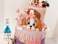 🐶¡the puppies cute have come home!🐶 this delicate and beautiful subject🥺✨who does not love adorable puppies🤔🥰 @stephk915 . .  .  #puppiescute #puppiescutecake #cakedesign #cakeart #customcakes #adorablecake #cakelover #cakedecorating #cakeofinstagram #cakeoftheday #cakegirl #cakecute #cakesmash #vanillacake #fondantcake #amscake #deland #delandflorida