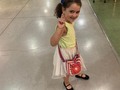 Felicitaciones a nuestra alumna así quedó la cartera de esta muñeca a crochet