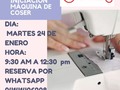 Muselina anuncia Seminario de iniciación máquina de coser. Día: Martes 24 de Enero  Horarios:  9:30 AM a 12:30 pm   Aprenderás:  Enhebrar la máquina Llenar bobina Realizar: costura recta zigzag y francesa Pegar: cierre, sesgo y elástico Hacer ojal Conocer todas las puntadas de tu máquina.  Reserva tu cupo por Whatsapp  📱 04141406208   #abcdelamaquina #costura #costurerasvenezuela #corteyconfeccion #corteycostura #hazlotumisma #aprendeyemprende #merceriasencaracas  #acoser #ilovecoser #merceriasencaracas #mercerias