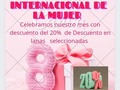 Muselina Celebrando el Día ❤️ Internacional de la Mujer👩‍❤️‍💋‍👩 desde hoy 8 de al 20 de Marzo el 20% de descuento en lanas seleccionadas, desliza ➡️➡️➡️➡️ el post y verás las lanas seleccionadas para Celebrar tejiendo. Tienes amigas tejedoras 🧶 comparte este post.  Visítanos de lunes a viernes en el horario de 9:00sm a 12:30 pm  2:00 pm a 5:00 pm  Sábados  9:00 AM a 5:00 pm horario corrido   Para realizar pedidos  Whatsapp  📱 04141406208 ☎️ Telf tienda 0212 2573172  🛵 Disponible delivery 🚛 Envíos nacionales   #atejercrochet #tejedoresvenezolanos #tejido #lanas #descuento #muselina #merceria #tejeresterapia #yositejo #merceríacreativa #merceriacondelivery #merceriasencaracas
