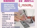 Muselina anuncia Seminario de iniciación máquina de coser. Día:Sábado 22 Abril  Escoje el día que se ajuste a tu horario  ( Es una sola clase)  Horarios:  9:30 AM a 12:30 pm   Aprenderás: Enhebrar la máquina Llenar bobina Realizar: costura recta zigzag y francesa Pegar: cierre, sesgo y elástico Hacer ojal Conocer todas las puntadas de tu máquina.  Reserva tu cupo por Whatsapp  📱 04141406208  ☎️ Telf tienda 0212 2573172  #abcdelamaquina #costura #costurerasvenezuela #corteyconfeccion #corteycostura #hazlotumisma #aprendeyemprende #merceriasencaracas  #acoser #ilovecoser #merceriasencaracas #mercerias